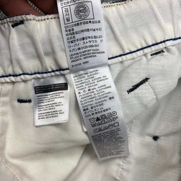 Levi’s pants‎ mens 40x30 hounds tooth Trouser chinos dress pants Drawstring - Picture 6 of 13